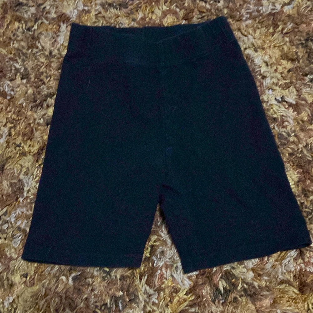 Black Biker Shorts